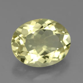 Cuarzo amarillo natural de 3,74 ct, corte óvalo, VVS-VS