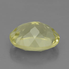 Cuarzo amarillo natural de 3,74 ct, corte óvalo, VVS-VS