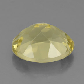 Cuarzo amarillo natural de 3,43 ct, corte óvalo, VS