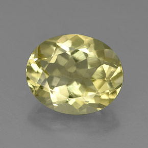 Cuarzo amarillo natural de 3,22 ct, corte óvalo, VVS-VS