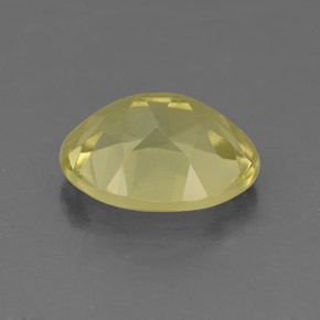 Cuarzo amarillo natural de 2,87 ct, corte óvalo, VS