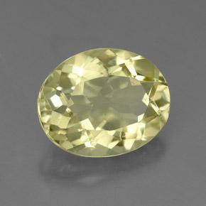 Cuarzo amarillo natural de 3,56 ct, corte óvalo, VS