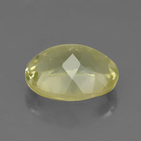 Cuarzo amarillo natural de 3,56 ct, corte óvalo, VS