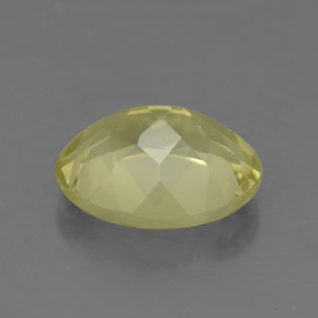 Cuarzo amarillo natural de 3,18 ct, corte óvalo, VS