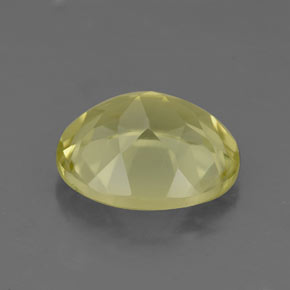Cuarzo amarillo natural de 3,28 ct, corte óvalo, VS