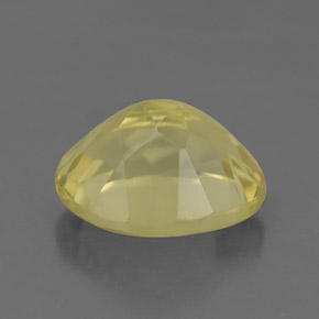 Cuarzo amarillo natural de 3,65 ct, corte óvalo, VVS-VS