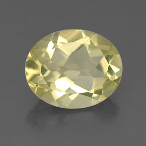 Cuarzo amarillo natural de 3,17 ct, corte óvalo, VS
