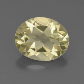 Cuarzo amarillo natural de 2,96 ct, corte óvalo, VVS-VS