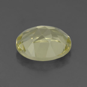 Cuarzo amarillo natural de 3,23 ct, corte óvalo, VS