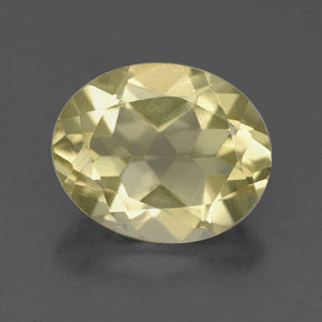 Cuarzo amarillo natural de 3,38 ct, corte óvalo, VVS-VS