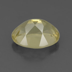 Cuarzo amarillo natural de 3,54 ct, corte óvalo, VS