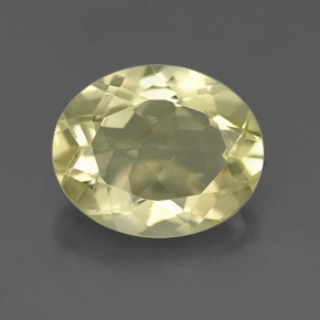 Cuarzo amarillo natural de 3,28 ct, corte óvalo, VS