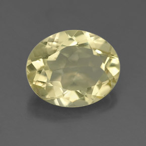 Cuarzo amarillo natural de 3,28 ct, corte óvalo, VS