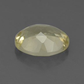 Cuarzo amarillo natural de 3,28 ct, corte óvalo, VS