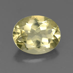 Cuarzo amarillo natural de 3,21 ct, corte óvalo, VS