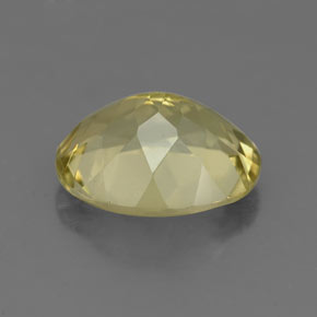 Cuarzo amarillo natural de 3,21 ct, corte óvalo, VS