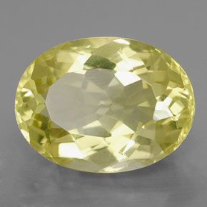 Cuarzo amarillo natural de 9,45 ct, corte óvalo, VVS-VS