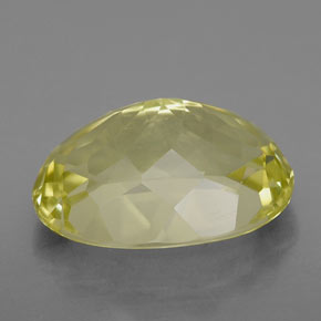 Cuarzo amarillo natural de 9,45 ct, corte óvalo, VVS-VS