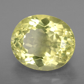Cuarzo amarillo natural de 7,81 ct, corte óvalo, VS-SI