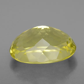 Cuarzo amarillo natural de 9,74 ct, corte óvalo, VVS-VS