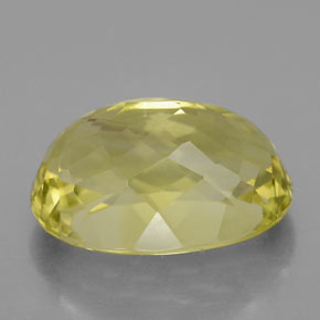Cuarzo amarillo natural de 10,37 ct, corte óvalo, VVS-VS