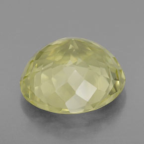 Cuarzo amarillo natural de 6,37 ct, corte redondo, VVS-VS