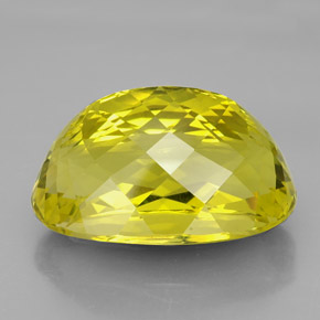Cuarzo amarillo natural de 101,50 ct, corte óvalo, VVS