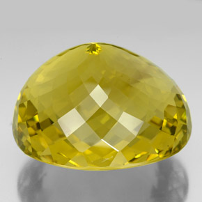 Cuarzo amarillo natural de 347,80 ct, corte óvalo, VVS
