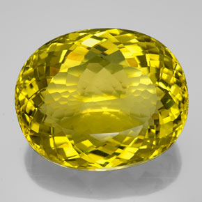 Cuarzo amarillo natural de 159,05 ct, corte óvalo, VVS-VS