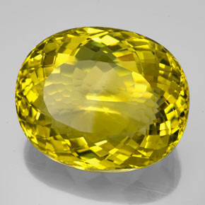 Cuarzo amarillo natural de 159,05 ct, corte óvalo, VVS-VS