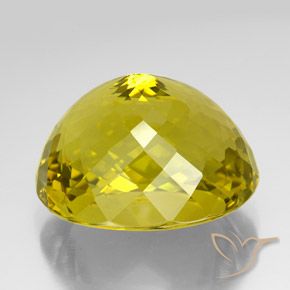 Cuarzo Amarillo abejorro natural de 152.10 ct, Ovalada, VVS-VS