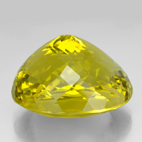 Cuarzo amarillo natural de 175,75 ct, corte óvalo, VVS