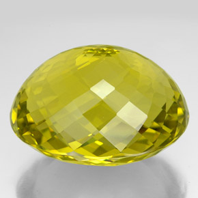 Cuarzo amarillo natural de 210,55 ct, corte óvalo, VVS