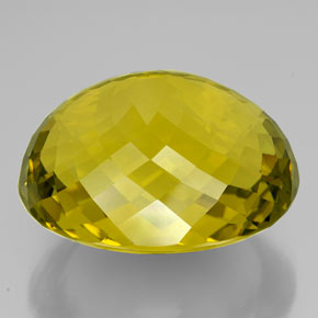 Cuarzo amarillo natural de 195,30 ct, corte óvalo, VVS