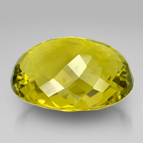 Cuarzo amarillo natural de 223,35 ct, corte óvalo, VVS