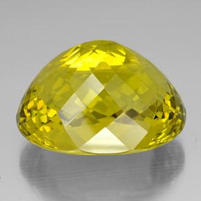 Cuarzo amarillo natural de 138,15 ct, corte óvalo, VVS