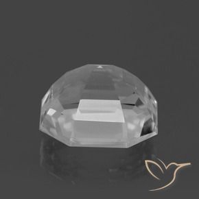 Cuarzo Blanco claro natural de 11.00 ct, Corte Octágono / Esmeralda, VVS-VS