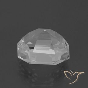 Cuarzo Blanco claro natural de 11.33 ct, Corte Octágono / Esmeralda, VVS