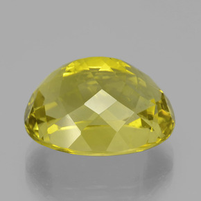 Cuarzo amarillo natural de 23,75 ct, corte óvalo, VVS-VS