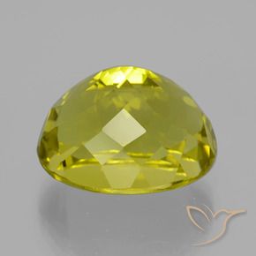 Cuarzo Amarillo medio natural de 29.97 ct, Ovalada, VVS-VS