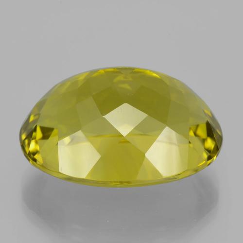 Cuarzo Amarillo vívido natural de 35.13 ct, Ovalada, VVS