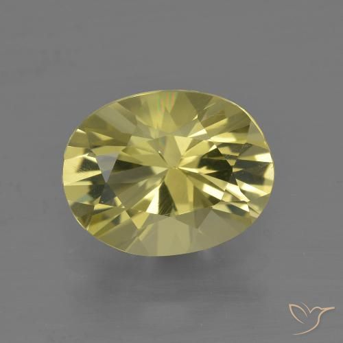 2.73ct Natural Amarillo suave Cuarzo, Ovalada, VVS-VS