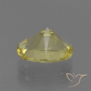 Cuarzo Amarillo suave natural de 2.73 ct, Ovalada, VVS-VS