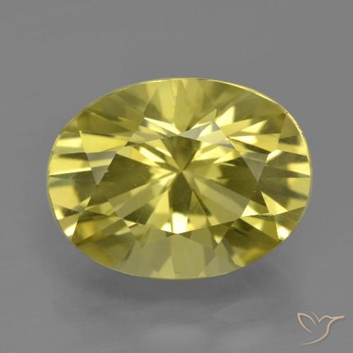 6.43ct Natural Amarillo claro Cuarzo, Ovalada, VVS-VS, Photo A
