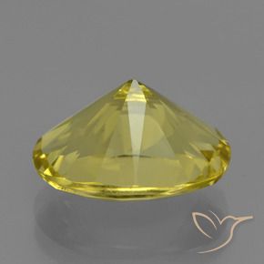 Cuarzo Amarillo claro natural de 6.43 ct, Ovalada, VVS-VS
