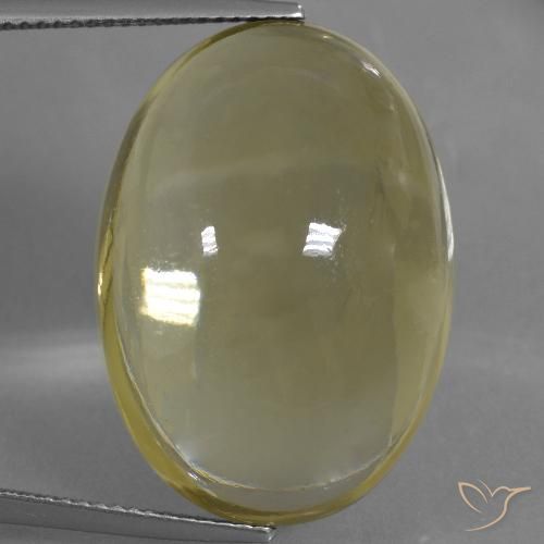 37.92ct Natural Amarillo púrpura Cuarzo, Ovalada, Transparente