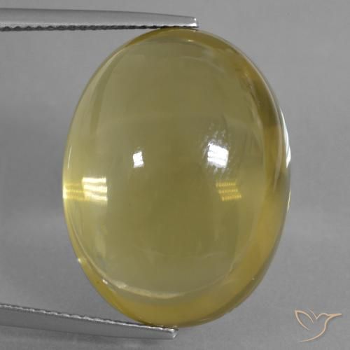 38.02ct Natural Amarillo medio Cuarzo, Ovalada, Transparente