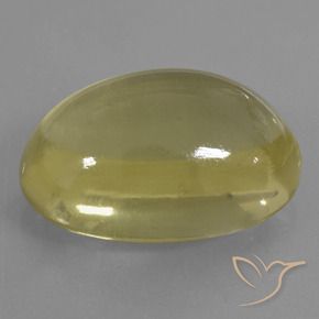 Cuarzo Amarillo púrpura natural de 39.77 ct, Ovalada, Transparente