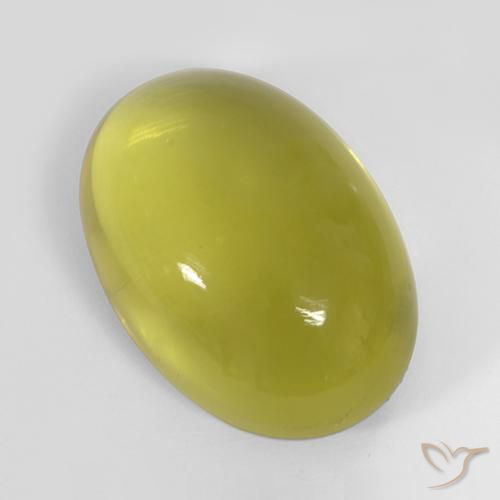 42.25ct Natural Amarillo abejorro Cuarzo, Ovalada, Transparente