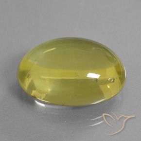Cuarzo Amarillo abejorro natural de 44.59 ct, Ovalada, Transparente